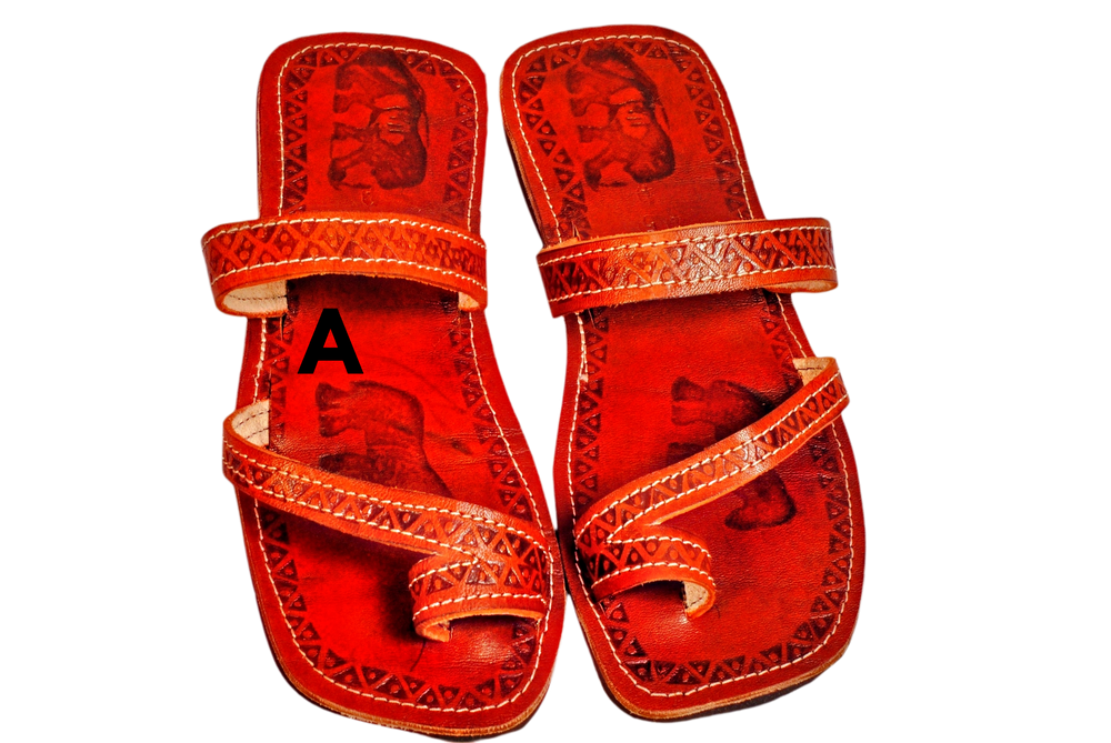 
                  
                    African Leather Sandals
                  
                